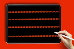 Sparkling Sequin Brushes for Procreate | Line &amp; Pattern Product Image 4