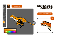 Running Sequence cheetah Product Image 3