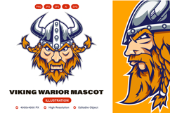 Viking Warrior Mascot Product Image 1