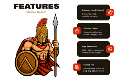 Spartan Mascot Product Image 2