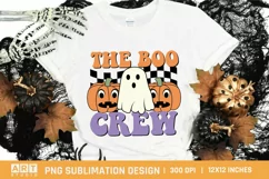 The Boo Crew PNG | Halloween PNG Sublimation | Tshirt Design Product Image 1