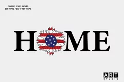4th of july svg, home svg, patriotic svg design, 4th of png Product Image 1