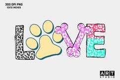 Dog Love Sublimation, Dog Sublimation Designs, Pets tshirt Product Image 1