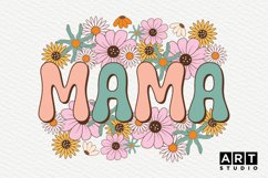 Mama Flower PNG Sublimation Product Image 1