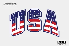 4th of july SVG - USA SVG - Patriotic SVG Product Image 1