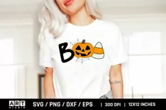 Boo Halloween SVG | Spooky Halloween SVG | SVG Cut Files Product Image 1