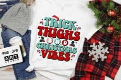 Retro Christmas PNG, Thick thighs christmas vibes png Product Image 2