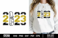 Gradute 2023 SVG | Class of 2023 SVG | Senior 2023 SVG Product Image 1