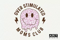 Mothers Day Sublimation | Moms Club PNG Sublimation Product Image 2