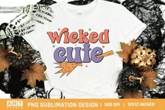 Halloween PNG Sublimation - Wicked Cute PNG Sublimation Product Image 1