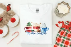 Tis The Season PNG - Christmas Coffee Sublimation PNG Product Image 2