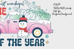 Winter PNG Sublimation | Christmas Car Sublimation Design Product Image 2