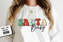 Christmas sublimation | Santa babe PNG christmas sublimation Product Image 2