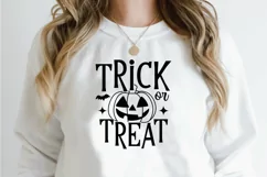 Trick Or Treat SVG | Halloween Pumpkin SVG | SVG Cut Files Product Image 2