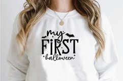 My first halloween | Halloween SVG | Halloween Witch SVG Product Image 2