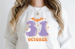 31 October Halloween SVG | Spooky Vibes SVG | Svg Cut Files Product Image 2