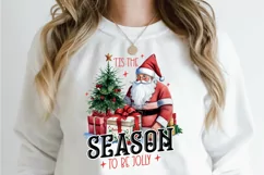 Holly Jolly Season Christmas PNG Sublimation | Christmas PNG Product Image 2