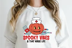 Halloween Nurse PNG | Nurse Sublimation | Halloween PNG Product Image 2