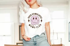 Mothers Day Sublimation | Moms Club PNG Sublimation Product Image 3
