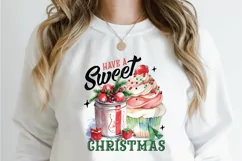 Vintage Sweet Christmas PNG | Christmas Sublimation Product Image 2