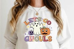 Let's Go Ghouls PNG - Halloween PNG Sublimation - Tshirt PNG Product Image 2