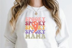 Spooky Mama | Halloween SVG | Pumpkin SVG Designs Product Image 2