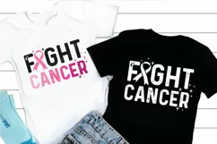 Fight Cnacer SVG, Breast Cancer SVG, Cancer Awareness SVG Product Image 2