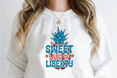 4th Of July Sublimation, Sweet Land Of Liberty 4th Of July Product Image 2