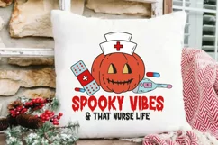 Halloween Nurse PNG | Nurse Sublimation | Halloween PNG Product Image 3