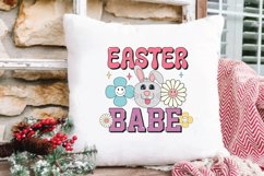 Retro Easter Babe PNG Sublimation | Easter Sublimation Product Image 3