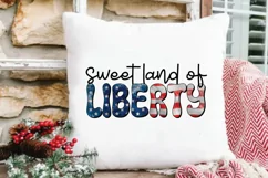 4th Of july Sublimation Design, sweet land of liberty png Product Image 3
