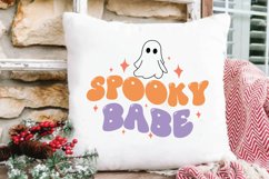 Spooky Babe SVG | Halloween SVG Designs | SVG Cut Files Product Image 3