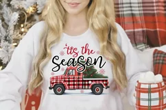 'tis The Season PNG | Christmas Sublimation Designs Product Image 3