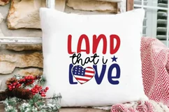 4th of july svg - land that i love - patriotic svg designs Product Image 3