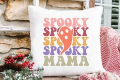 Spooky Mama | Halloween SVG | Pumpkin SVG Designs Product Image 3