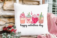 Happy Valentines Day - Coffee Valentines Sublimation Product Image 3