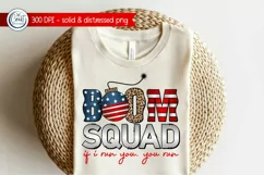 Boom Squad PNG, 4th Of July Sublimation, American PNG Product Image 3