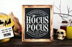 Hocus Pocus Signs SVG, Halloween SVG, Farmhouse Signs SVG Product Image 1