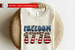 Freedom 1776 PNG, 4th Of July Sublimation, American PNG Product Image 3