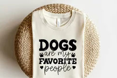 Dog SVG, Dogs Are My Favorite People, Adoption Pet SVG Product Image 3