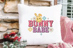 Bunny Babe Sublimation | Retro Easter Sublimation Product Image 3