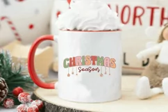 Retro Christmas Season Sublimation|Christmas PNG Sublimation Product Image 4