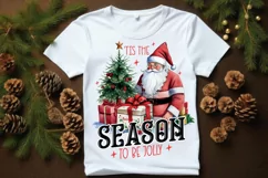 Holly Jolly Season Christmas PNG Sublimation | Christmas PNG Product Image 4