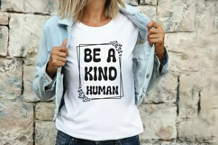 Mothers Day Svg, Mothers Day, Be a kind human, Svg files Product Image 5
