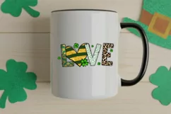 St Patrick's Day Love Sublimation | Love PNG T Shirt Designs Product Image 4