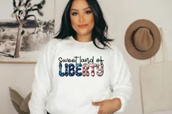 4th Of july Sublimation Design, sweet land of liberty png Product Image 4