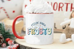 Retro Winter Sublimation | Feelin Kinda Snowman Sublimation Product Image 4