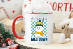 Winter Snowman PNG Sublimation | Retro Christmas Sublimation Product Image 4