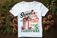 Vintage Sweet Christmas PNG | Christmas Sublimation Product Image 4