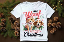 Christmas Sublimation PNG, Christmas Dog PNG Sublimation Product Image 4